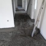 Provádění potěrů